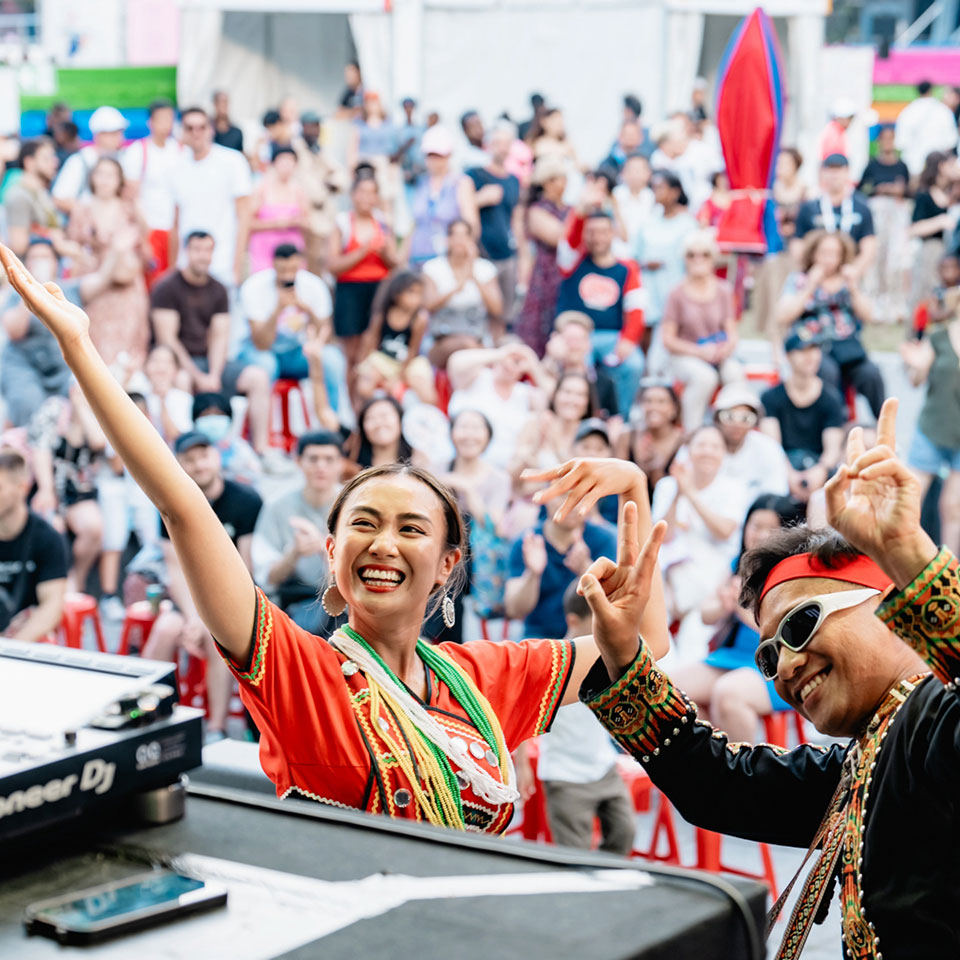 原住民電音及戲曲新編 傳統中展新藝 文化奧運臺灣館高喊Welcome to Taiwan