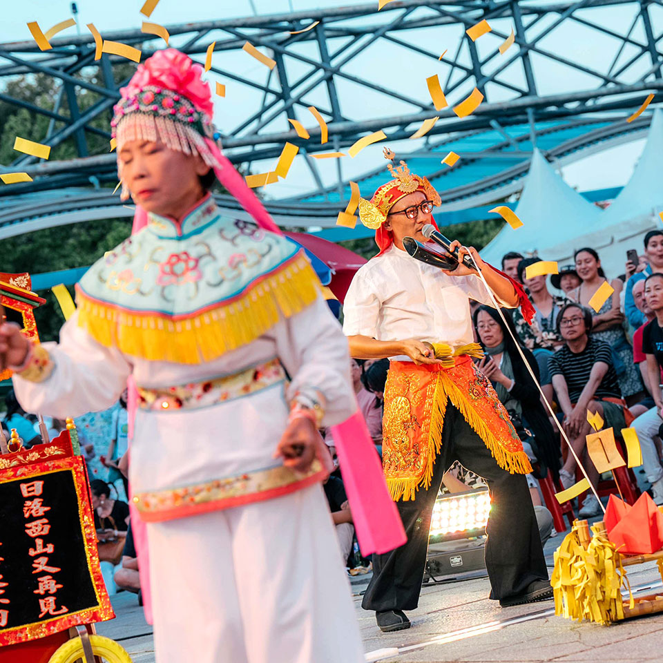 臺式溫暖唱進文化奧運舞台 真摯情感感動全場